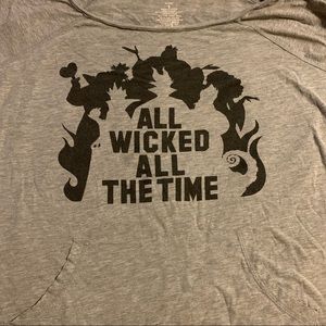 Disney villains workout pullover